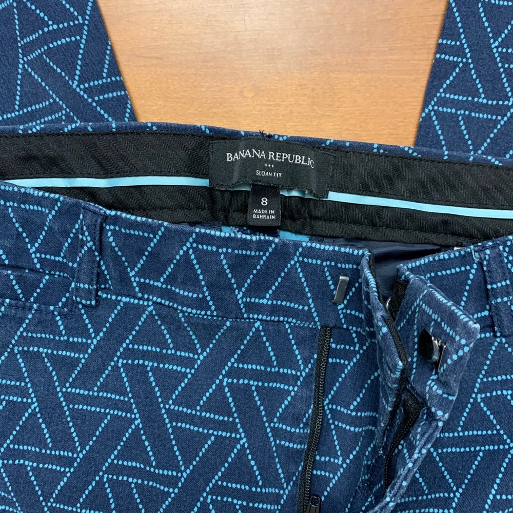 Skinny Print Work Pant - Picture 2 of 3